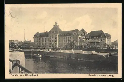 AK Düsseldorf, Blick zur Provinzialverwaltung