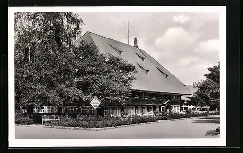 AK Hinterzarten / Hochschwarzwald, Hotel Adler und Adlerwirtshaus