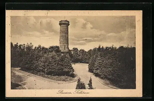 AK Barmen, Blick zum Töllethurm