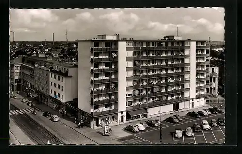 AK Mönchengladbach, Sonnenhaus aus der Vogelschau