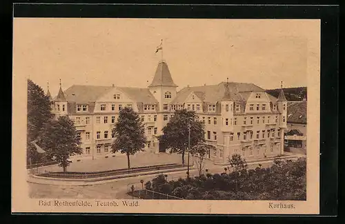 AK Bad Rothenfelde im Teutoburger Wald, Blick auf das Kurhaus