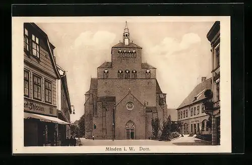 AK Minden i. W., Dom, Handlung von Carl Thissen