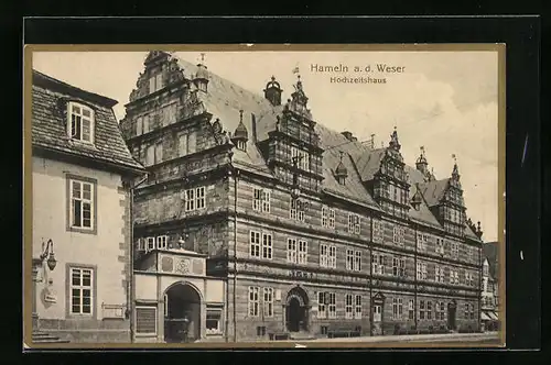 AK Hameln a. d. W., Hochzeitshaus