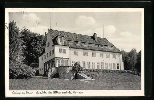 AK Springe / Deister, Landheim der Tellkampfschule Hannover