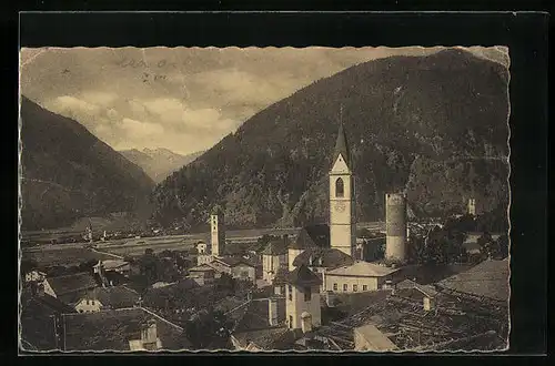 AK Malles, Panorama mit Kirche