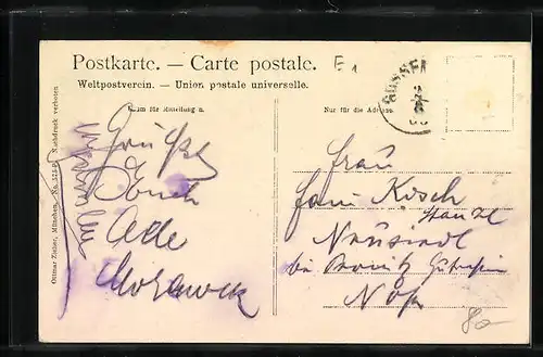 AK Gossensass, Partie im Gebirge