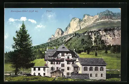 AK Karapass, Hotel Karerpass