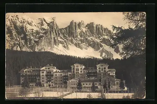 AK Karersee, Blick auf das Hotel