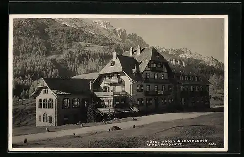 AK Karerpass, Karerpass Hotel