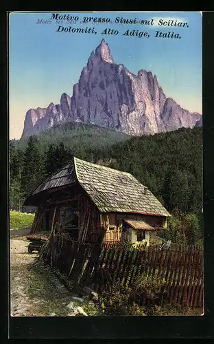 AK Siusi, Gebäude und Berg