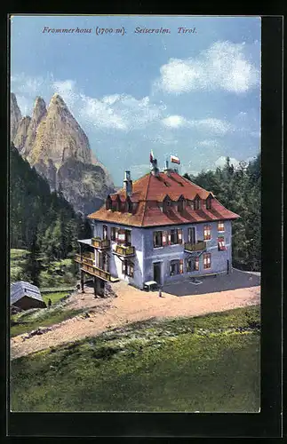 AK Seis am Schlern, am Frommerhaus