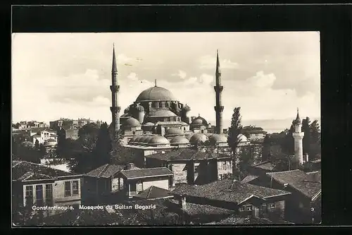 AK Constantinople, Mosquee du Sultan Begazid