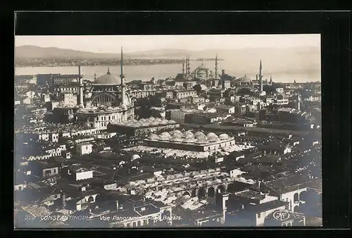 AK Constantinople, Vue Panoramique, Mosquee