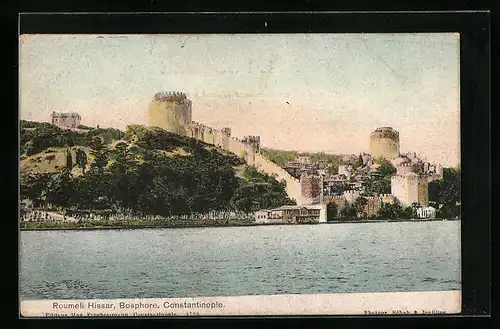 AK Constantinople, Bosphore, Roumeli Hissar