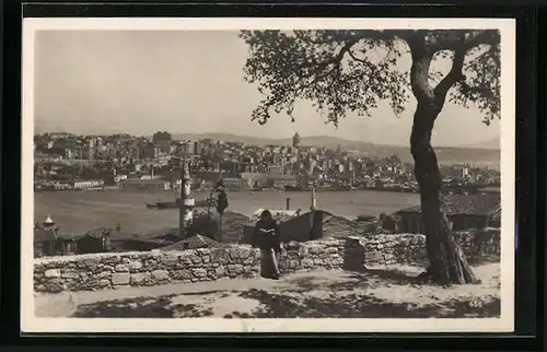 AK Constantinople, Blick auf Galata