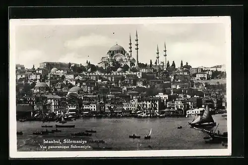 AK Istanbul, Sülemaniye, Vue Panoramique Sulemaniyee