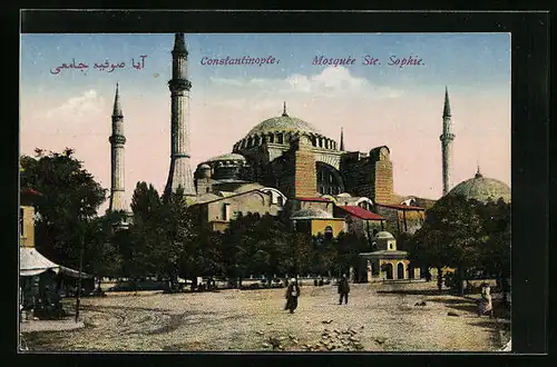 AK Constantinople, Mosquee Ste. Sophie