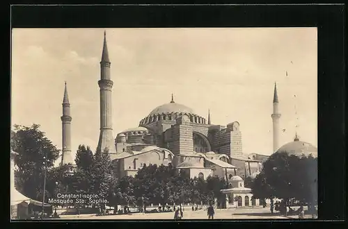 AK Constantinople, Mosquee Ste. Sophie