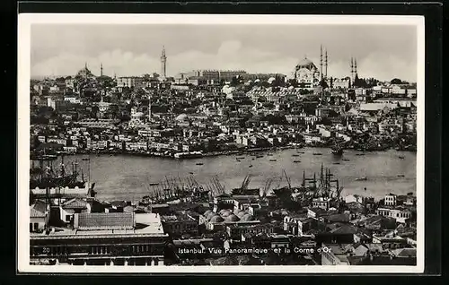 AK Istanbul, Vue Panoramique et la Corne d`Or
