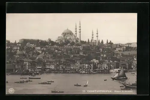 AK Constantinople, Mosquee de Sulemanie