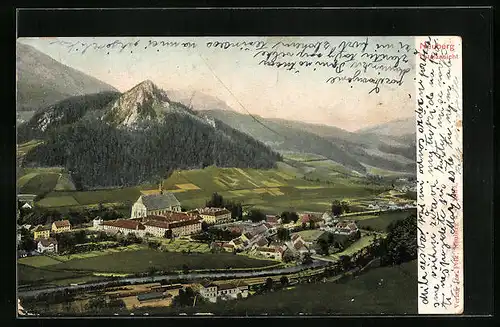 AK Neuberg, Totalansicht im Tal