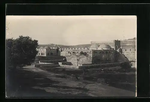 AK Jerusalem, Vue interieur de la porte dorée