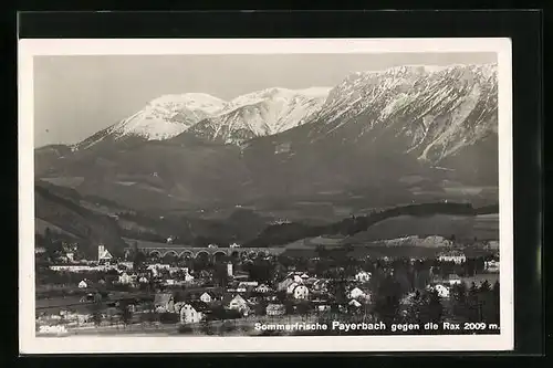 AK Payerbach, Teilansicht gegen die Rax