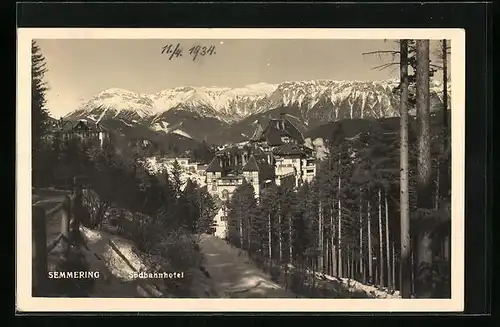 AK Semmering, Südbahnhotel