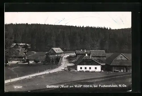 AK Puchenstuben, Gasthaus Wastl am Wald