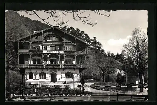 AK Puchberg am Schneeberg, Kurhaus Alpenhof