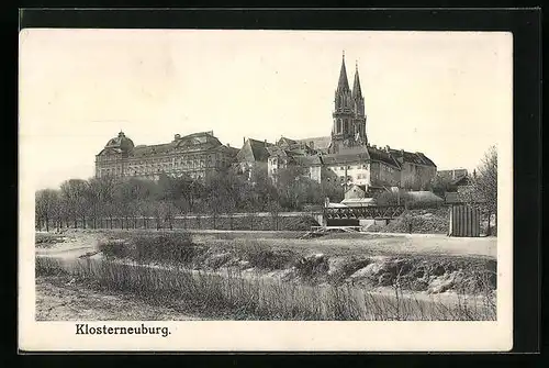 AK Klosterneuburg, Blick zum Kloster