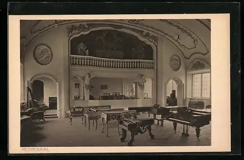 AK München, Deutsches Museum, Innenansicht