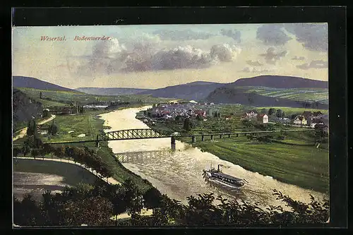 AK Bodenwerder / Wesertal, Gesamtansicht