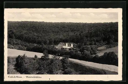 AK Einbeck i. Hann., Gasthaus Waldschlösschen