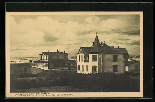 AK St. Peter, Hotel Germania