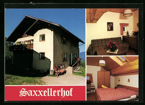 AK Kastelruth, Hotel-Pension Saxxellerhof, Paniederstrasse 36