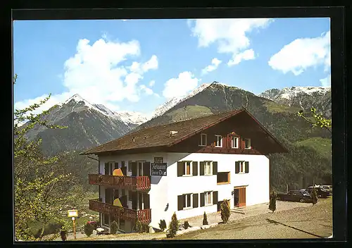 AK Schenna /Meran, Hotel-Pension Ortler, Verdinser Strasse 36