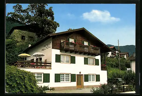 AK Schenna /Meran, Hotel-Pension Paulmichl, Vorlandweg 5