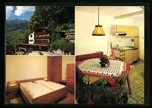 AK Schenna /Meran, Appartementhaus Illmer, Leiterweg 15