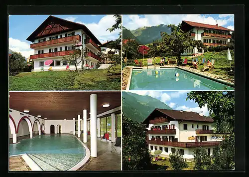 AK Schenna /Meran, Hotel-Pension Walchhof und Katnau