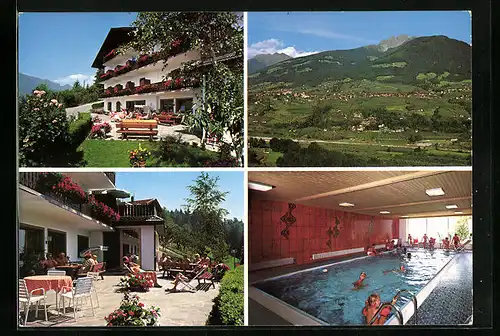 AK Schenna /Meran, Hotel-Pension Alpenrose, Pichlerstrasse (Bergerweg 6)