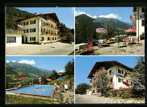 AK Schenna /Meran, Hotel-Pension Oberprantacher - Angererhof