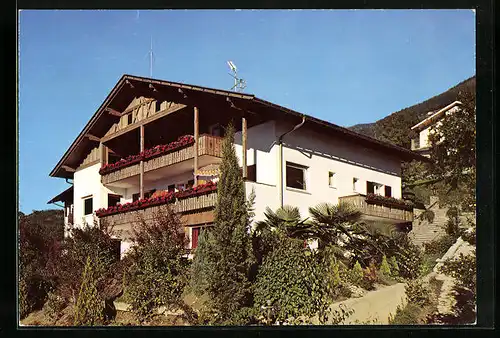 AK Schenna /Meran, Hotel-Pension Goldenau, St. Georgenstrasse 22/B