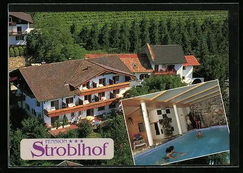 AK Dorf Tirol, Hotel-Pension Stroblhof, Aichweg 28
