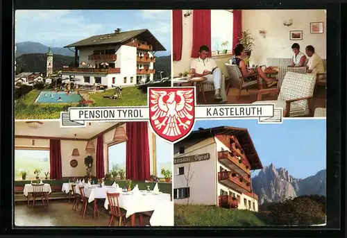 AK Kastelruth, Hotel-Pension Tyrol