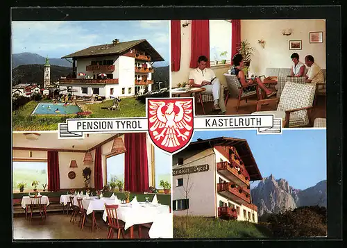 AK Kastelruth, Hotel-Pension Tyrol