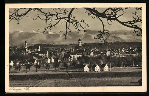 AK Schongau / Obb., Gesamtansicht