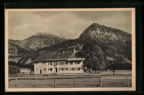 AK Langenwang / Allgäu, Gasthaus Illertal