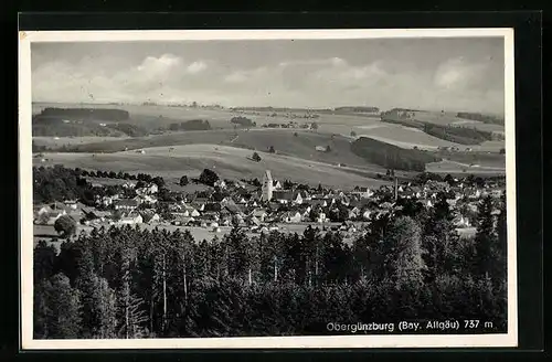 AK Obergünzburg / Allgäu, Gesamtansicht