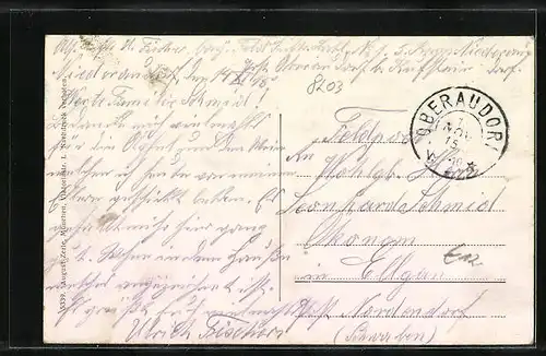 AK Niederaudorf, Ortsansicht und Kloster Reisach